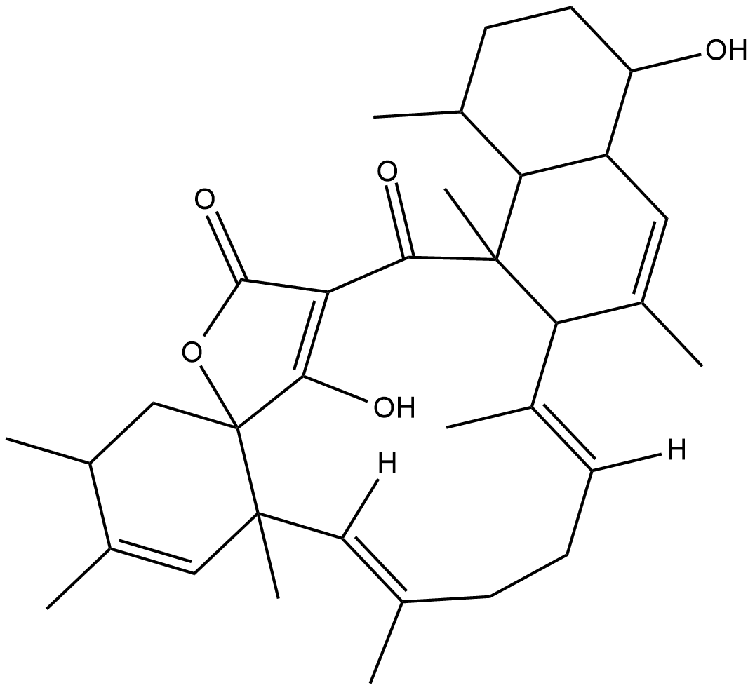 Tetromycin B Chemische Struktur