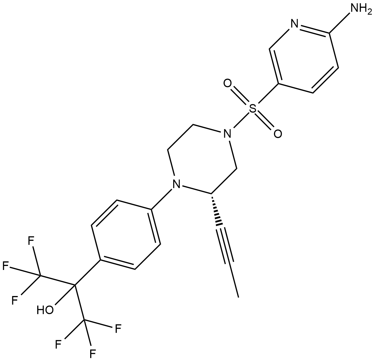 AMG-3969 Chemische Struktur