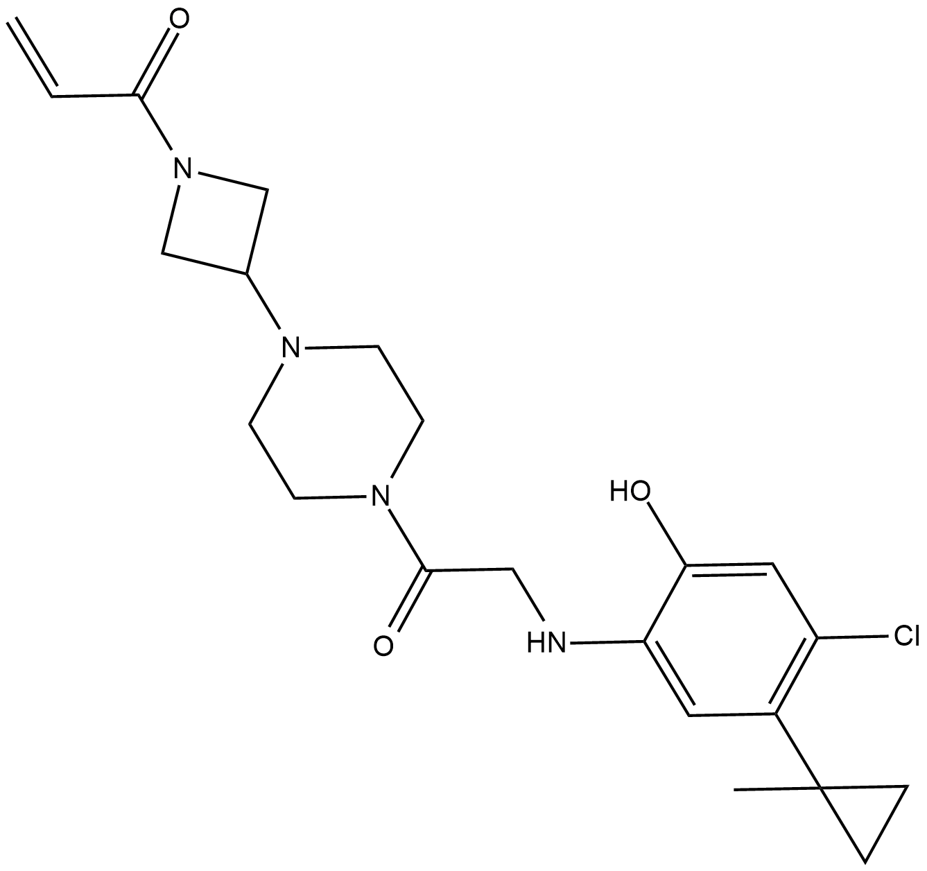 ARS-853  Chemical Structure