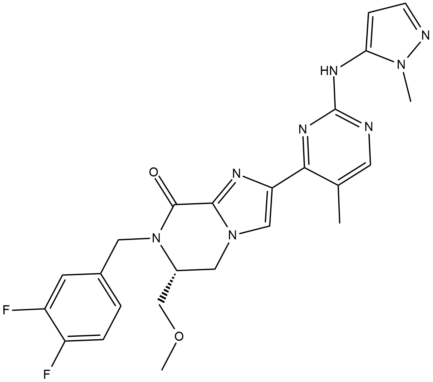 AZD-0364  Chemical Structure
