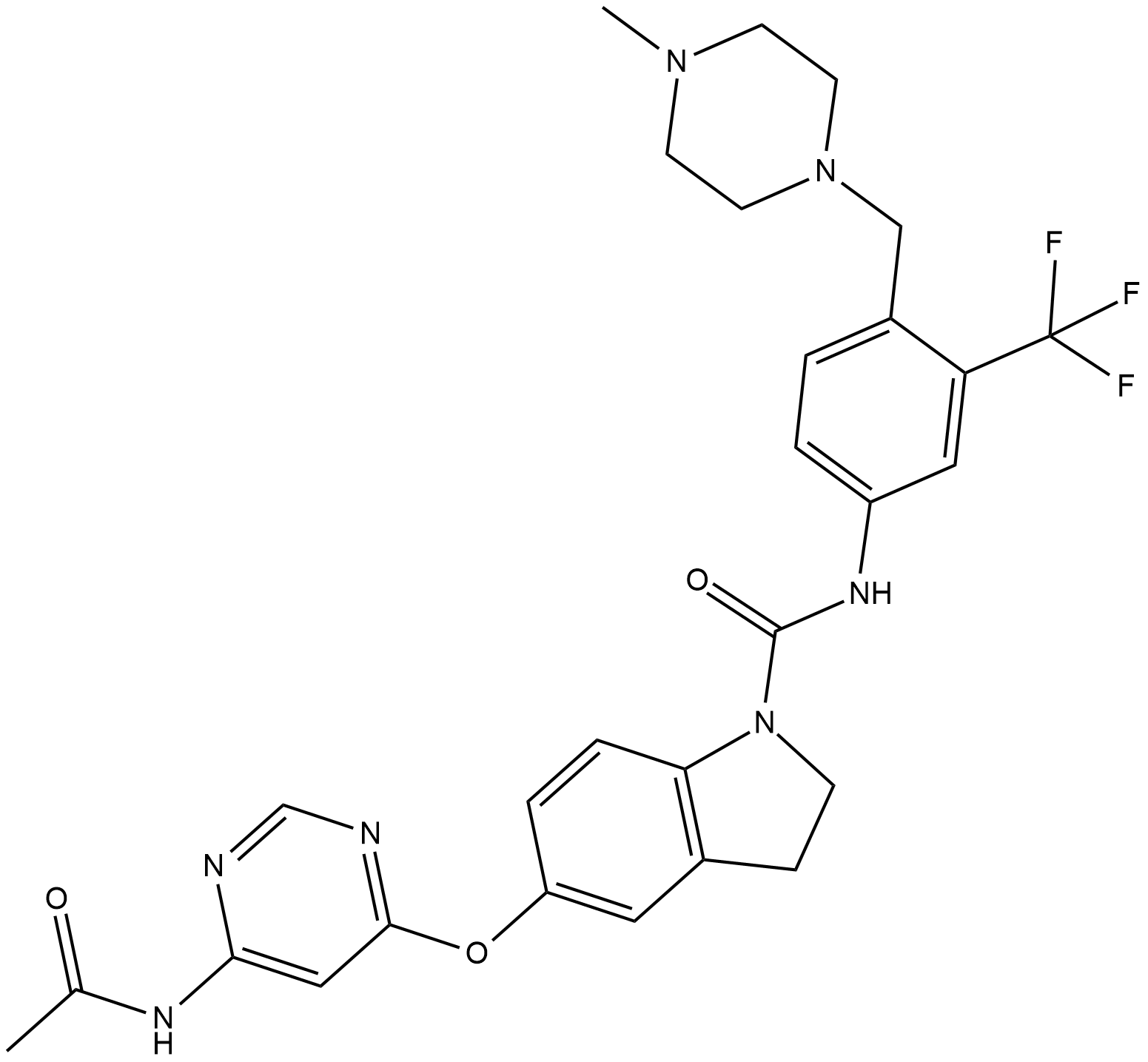BBT594 Chemische Struktur