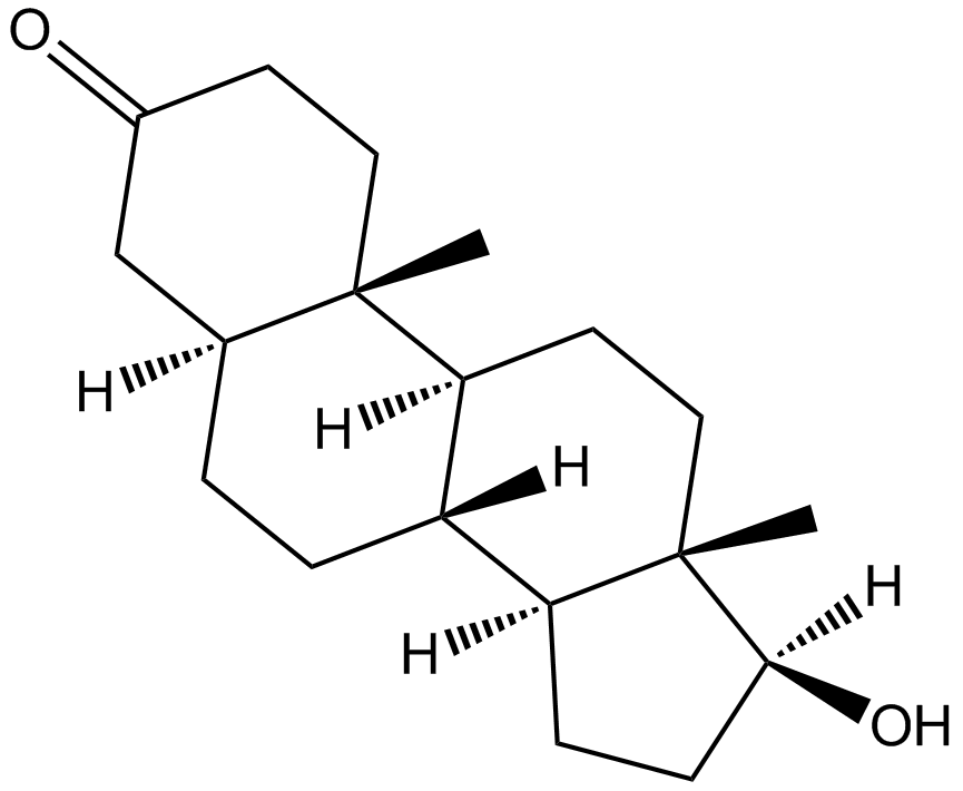 Dihydrotestosterone Chemische Struktur