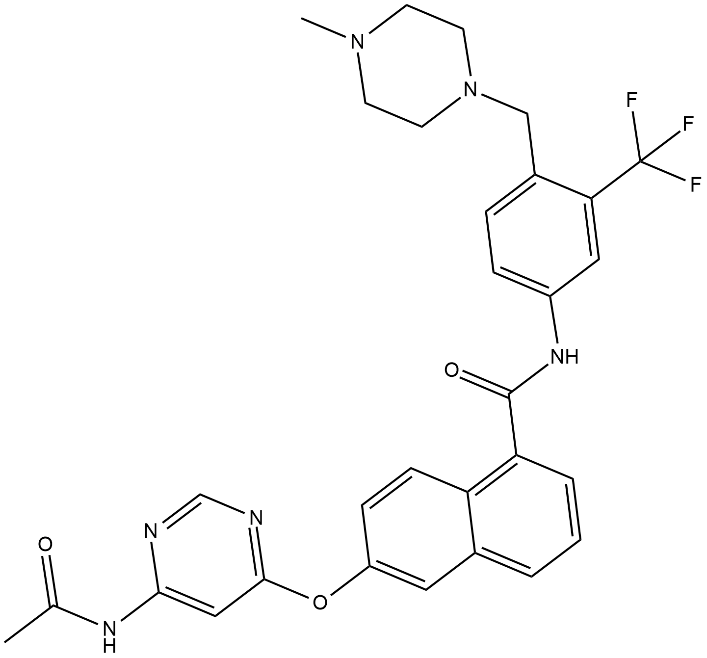 BGG463 化学構造
