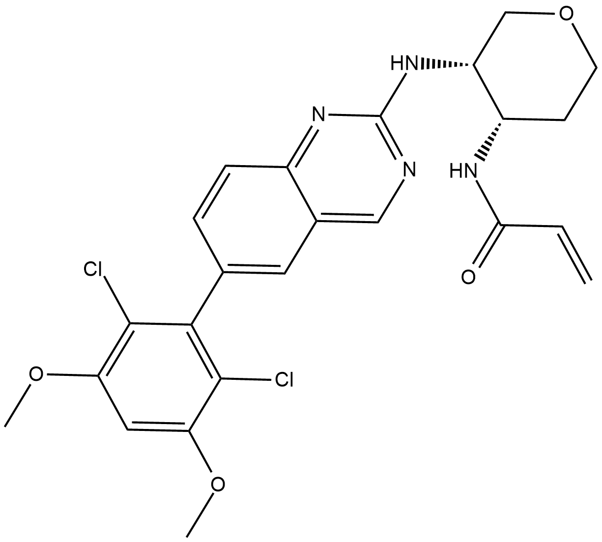 BLU-554 التركيب الكيميائي