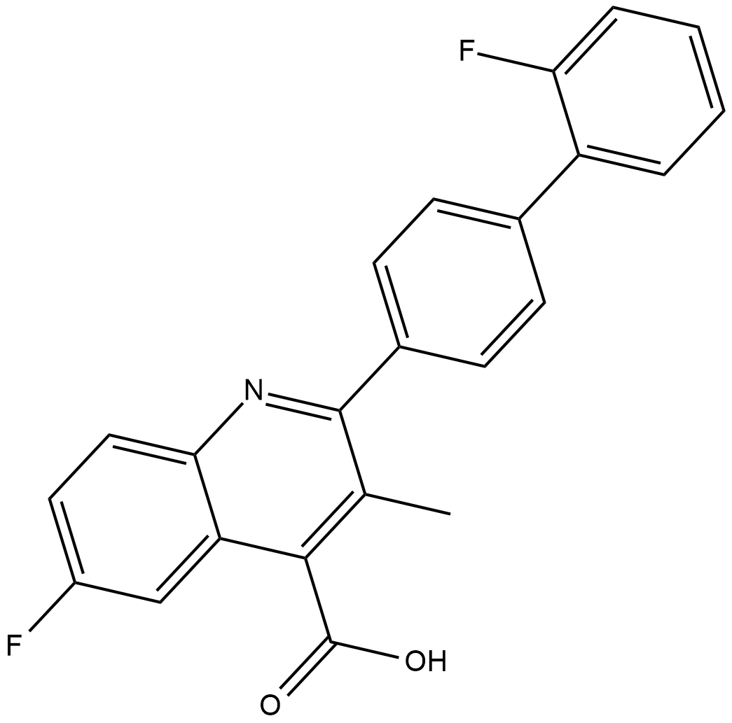 Brequinar  Chemical Structure