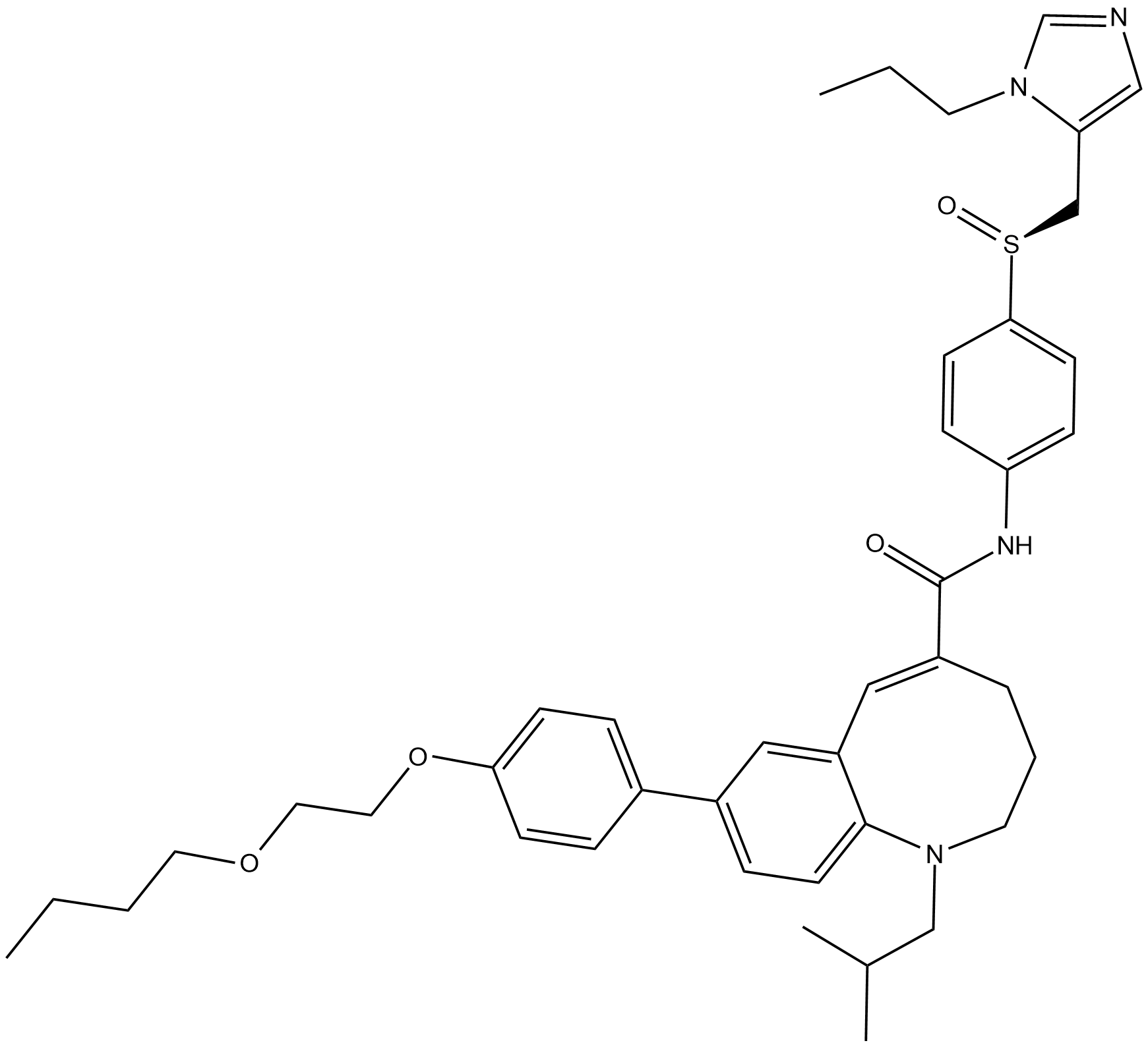 Cenicriviroc Chemische Struktur