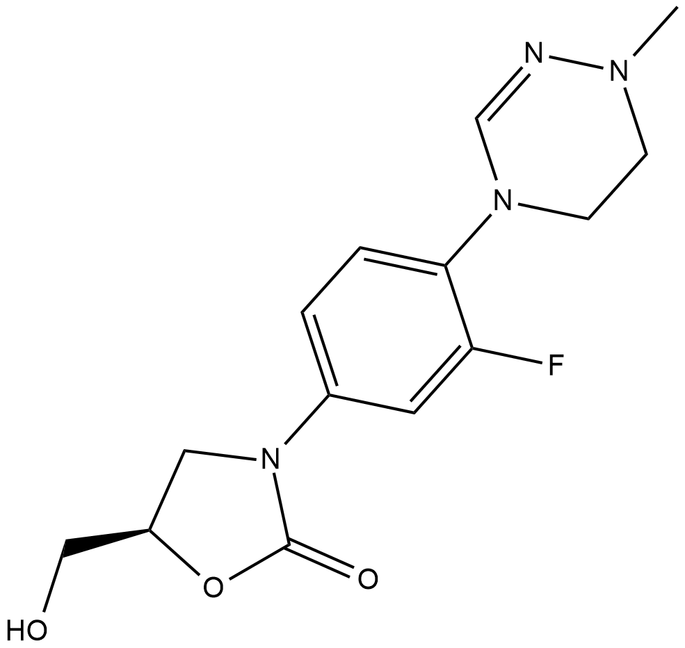 Delpazolid التركيب الكيميائي