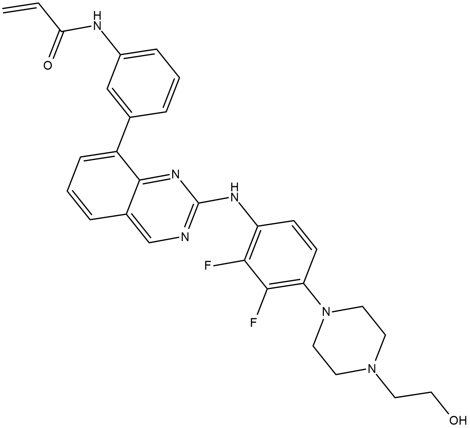 EGFR-IN-3  Chemical Structure