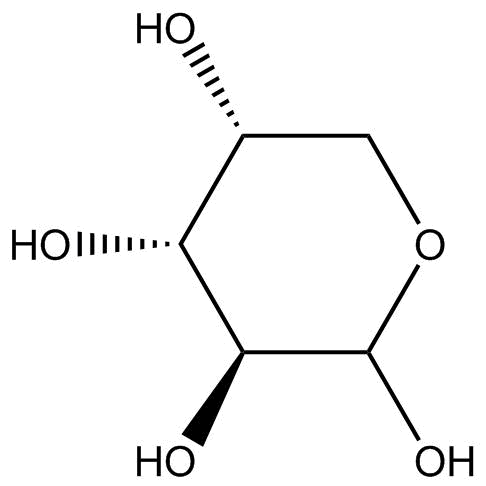 beta-D-(-)-Arabinose التركيب الكيميائي