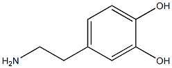 4-(2-Aminoethyl)benzene-1,2-diol Chemical Structure