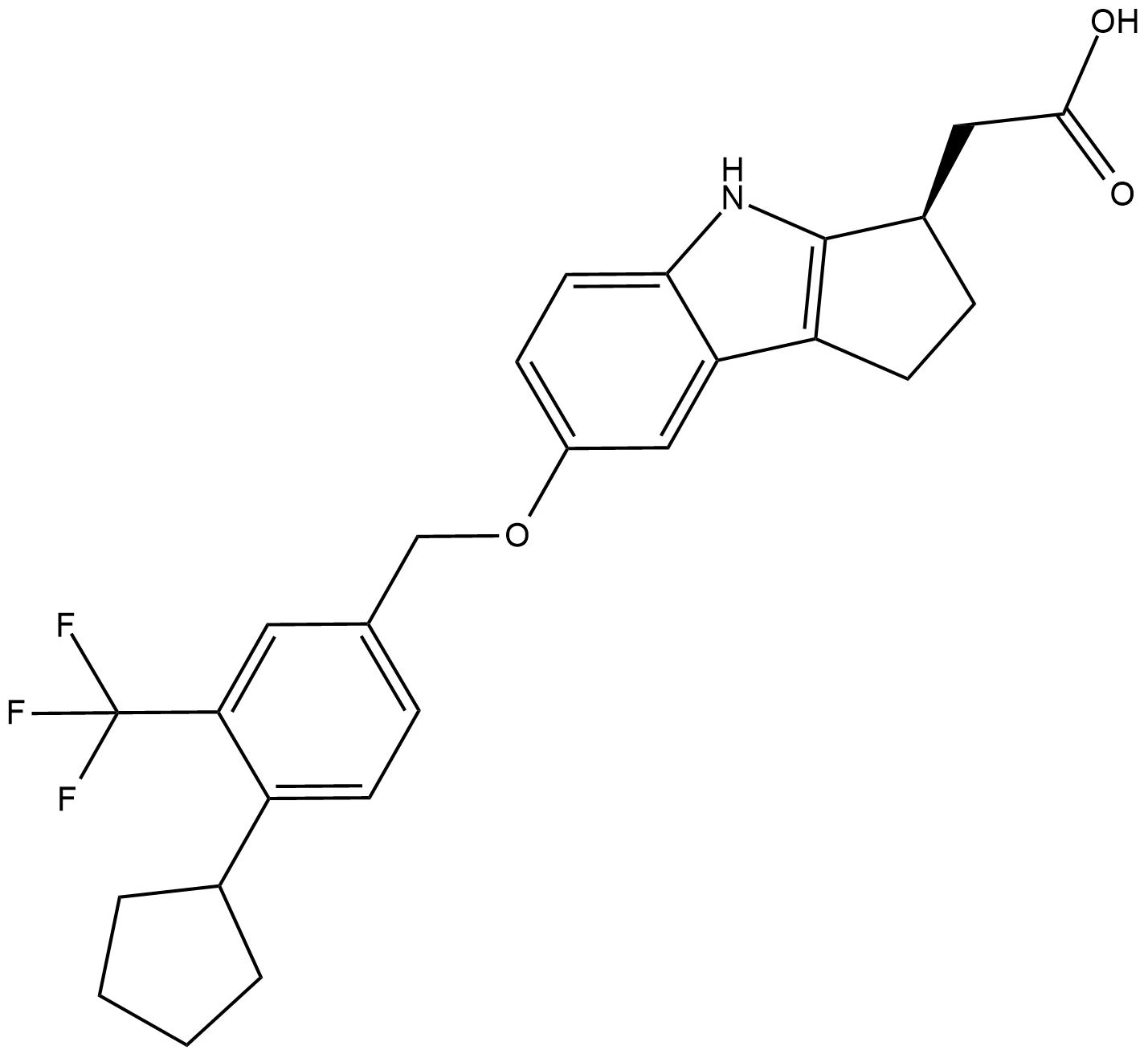 Etrasimod  Chemical Structure