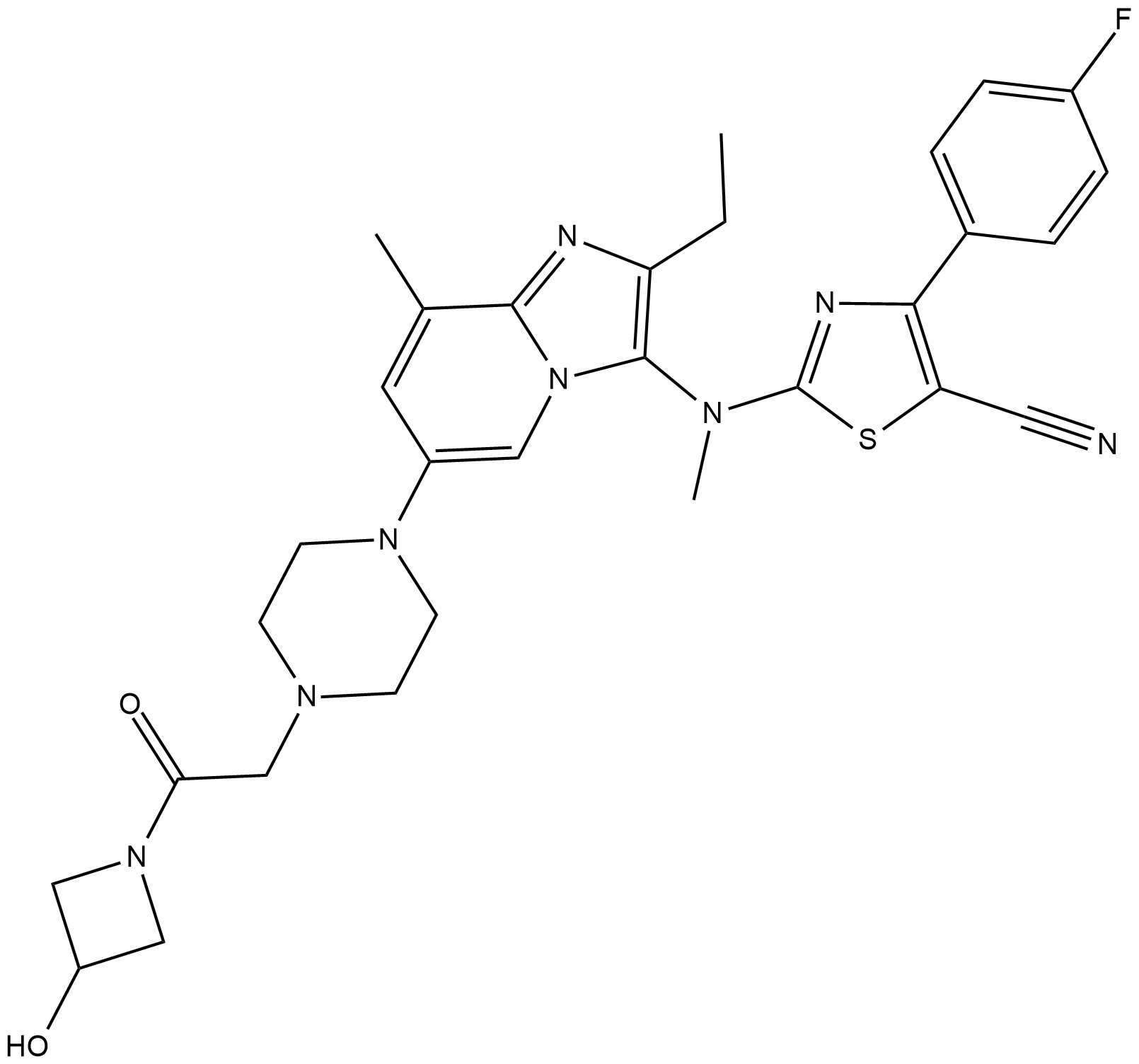 GLPG1690  Chemical Structure