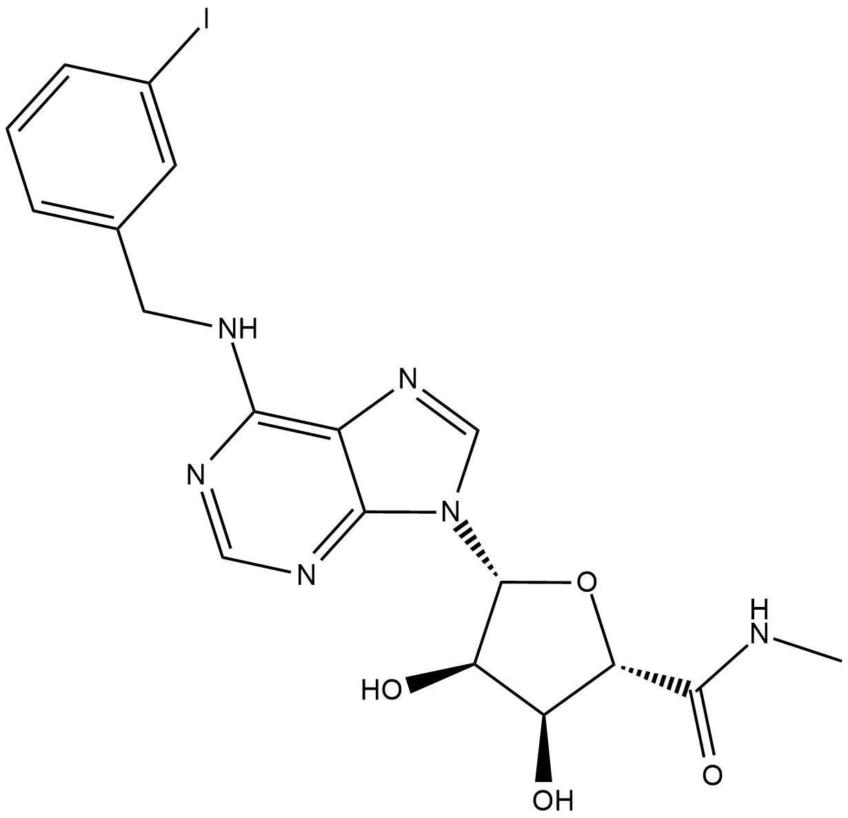 IB-MECA Chemische Struktur