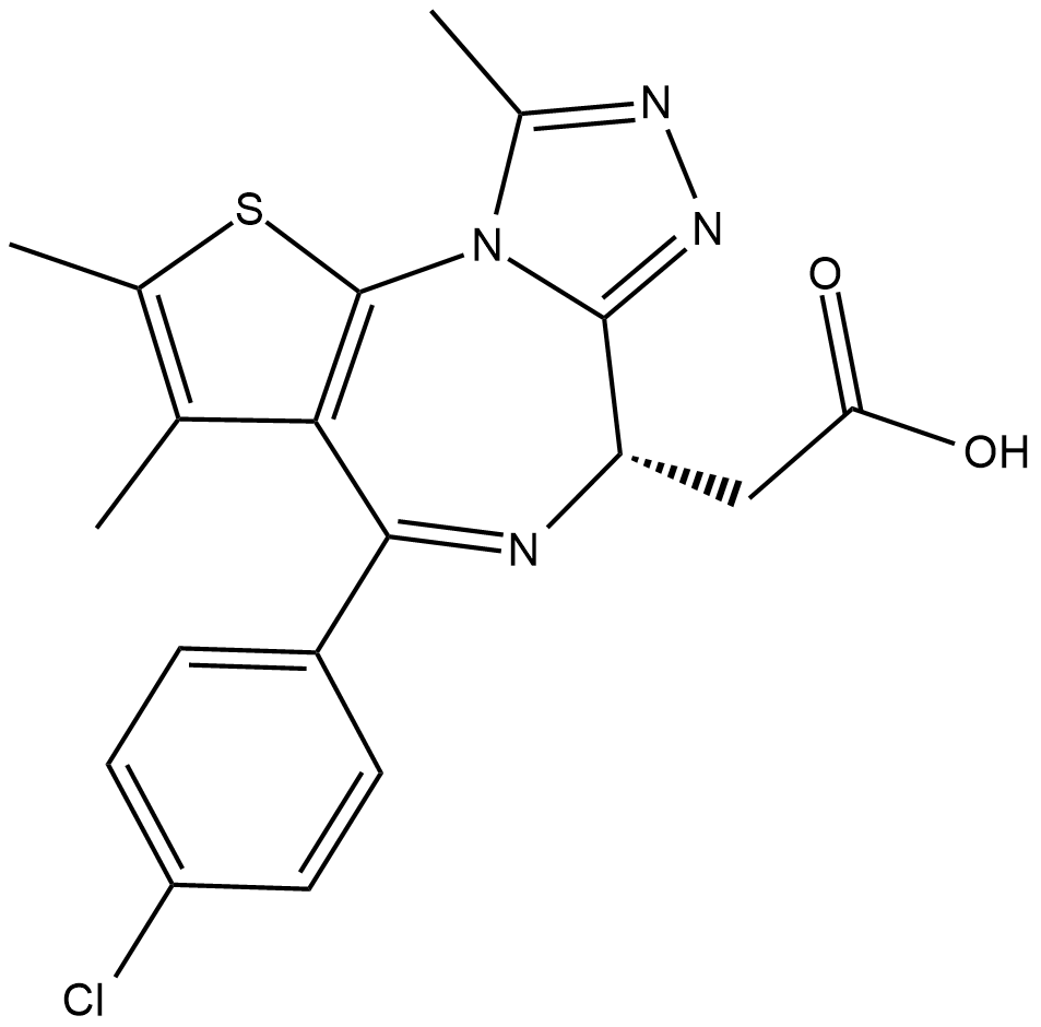 JQ-1 carboxylic acid Chemische Struktur