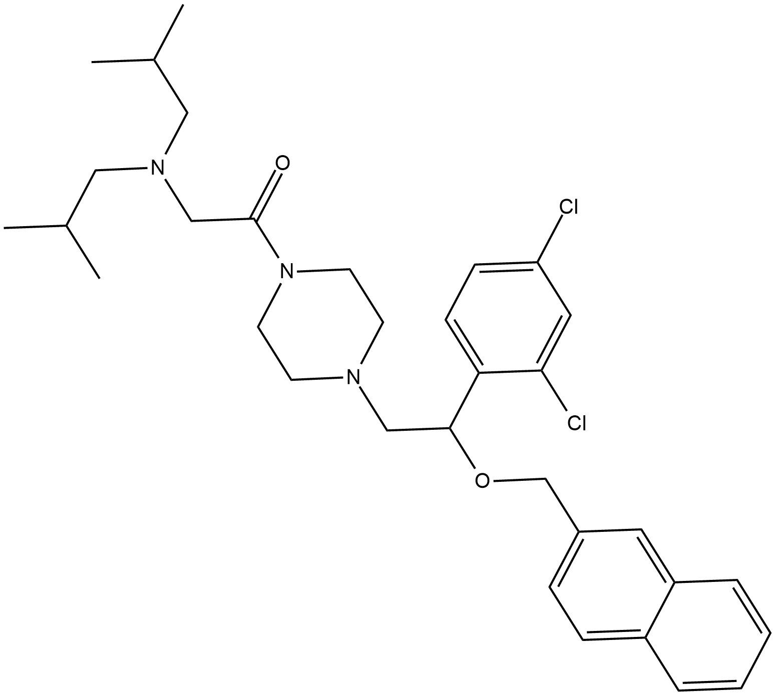 LYN-1604 化学構造