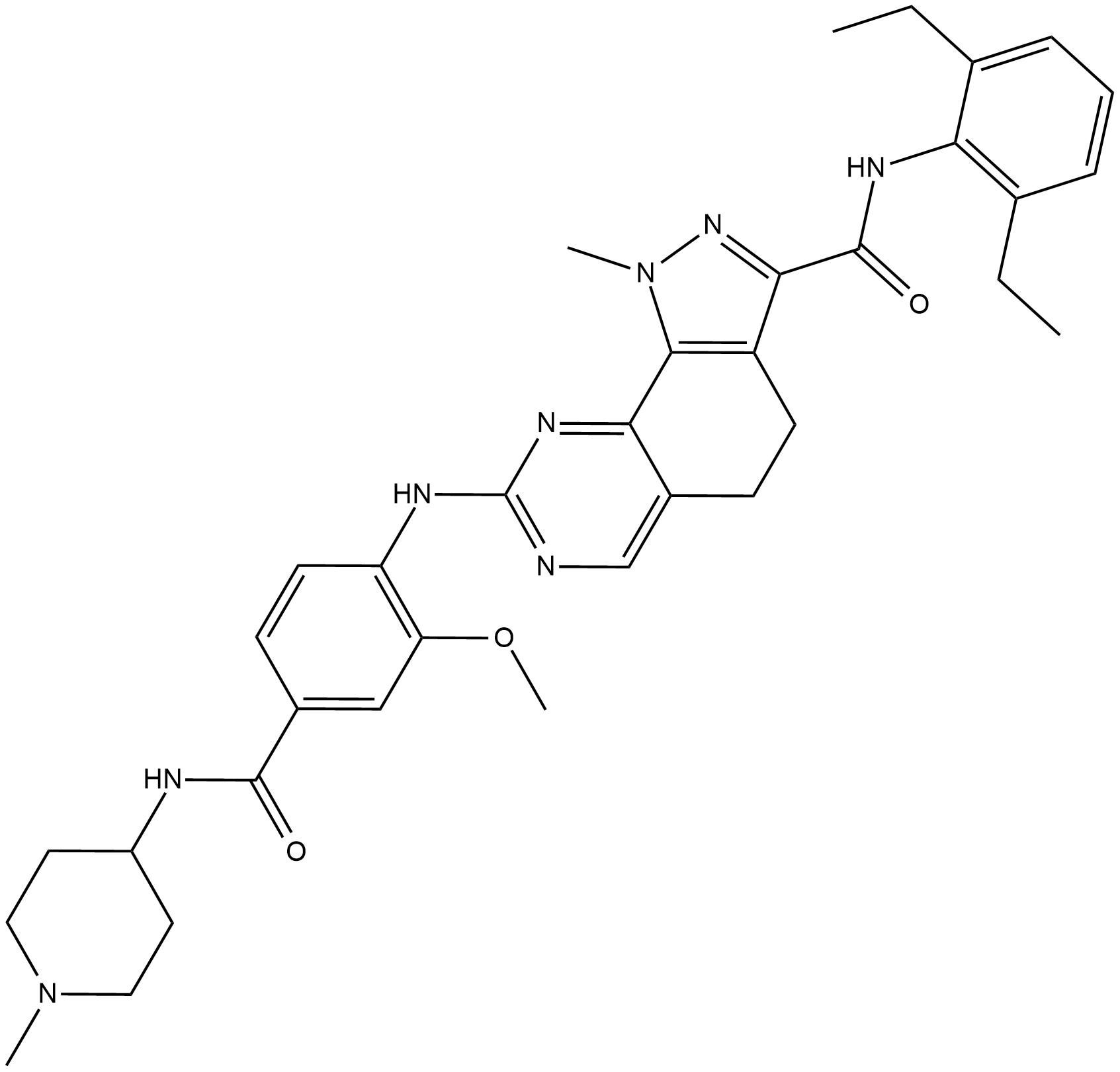 NMS-P715 analog Chemische Struktur