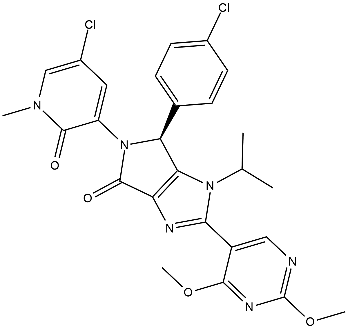 NVP-HDM201  Chemical Structure