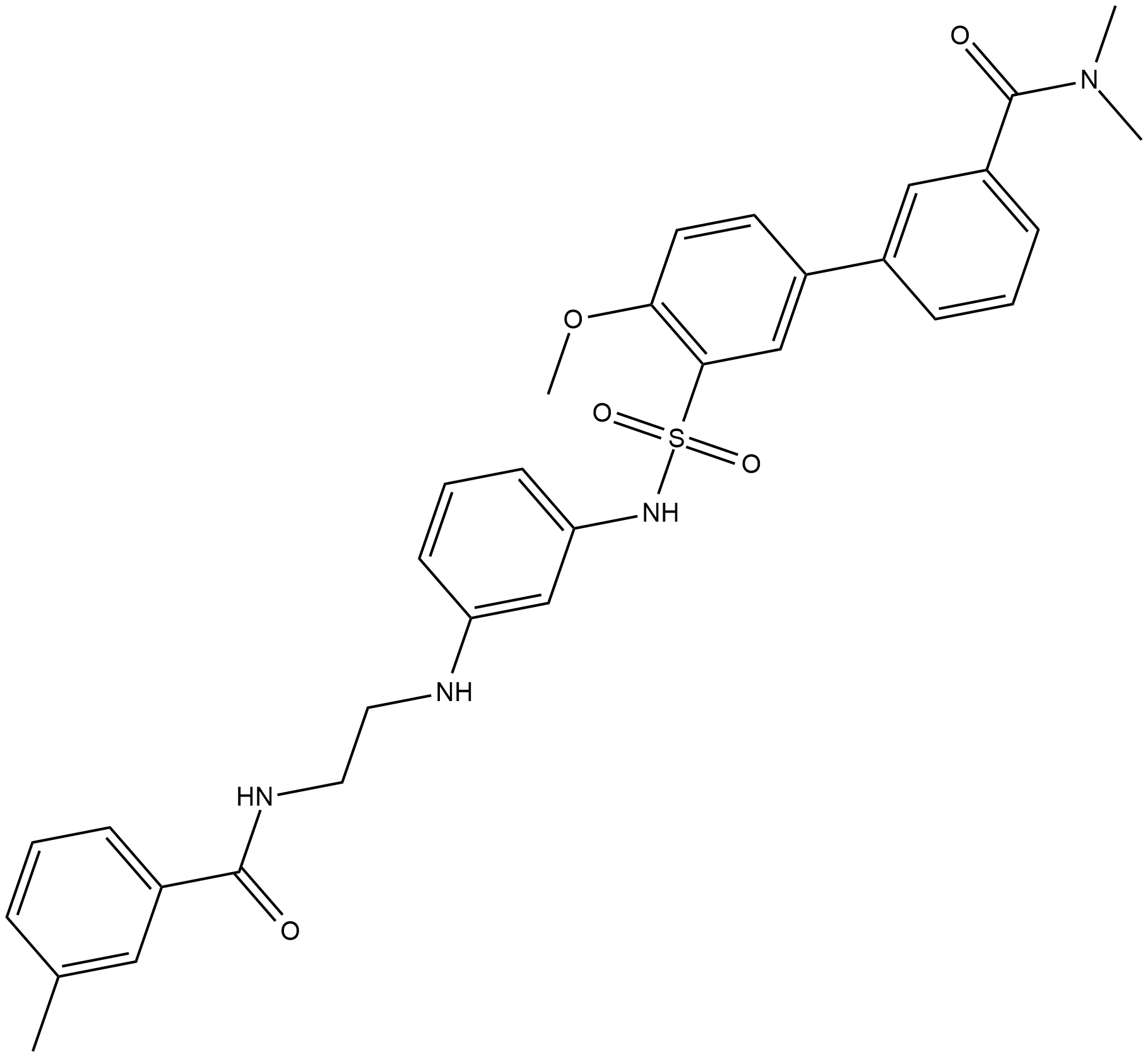 Orexin 2 Receptor Agonist  Chemical Structure