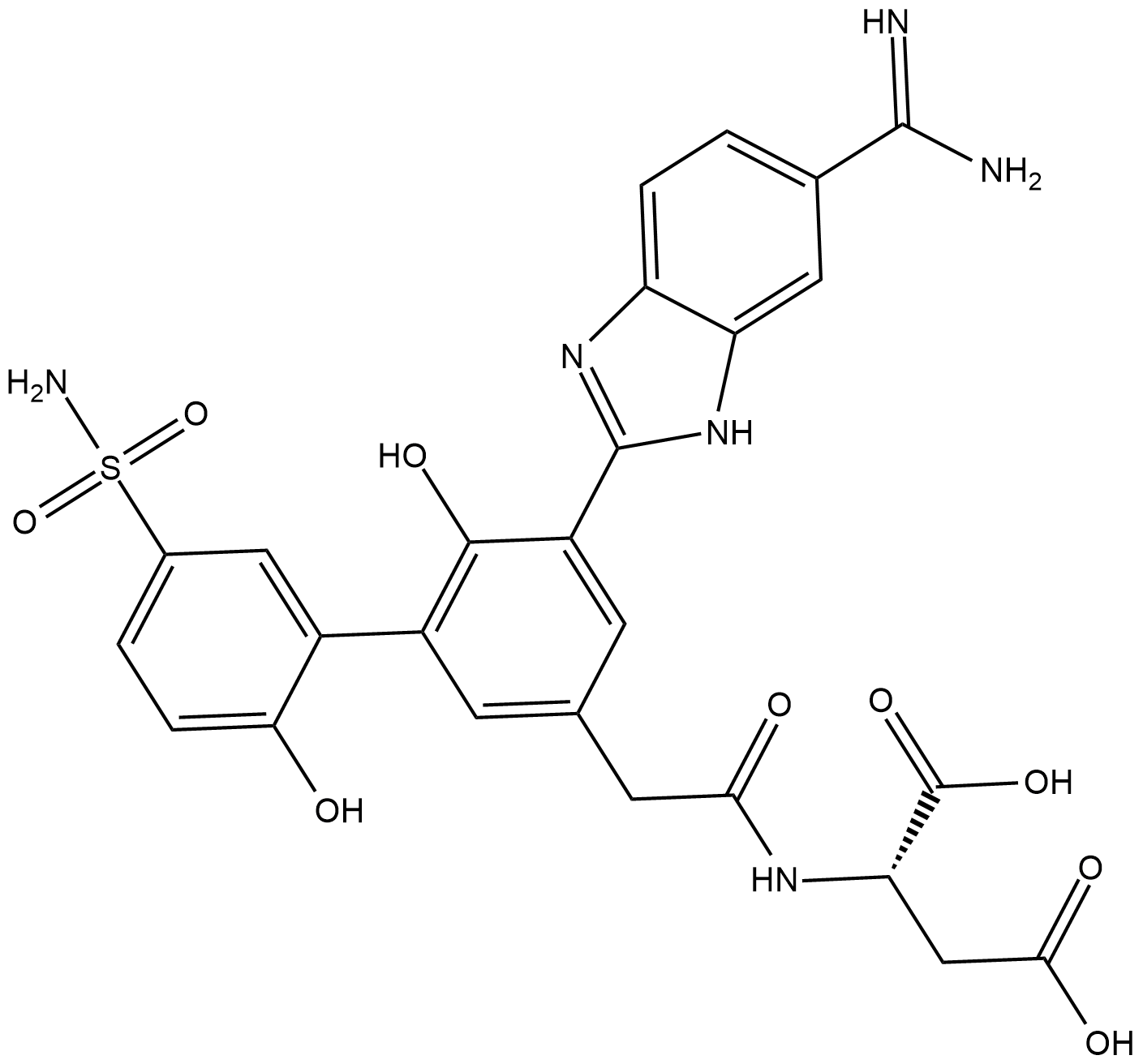 PCI-27483 التركيب الكيميائي