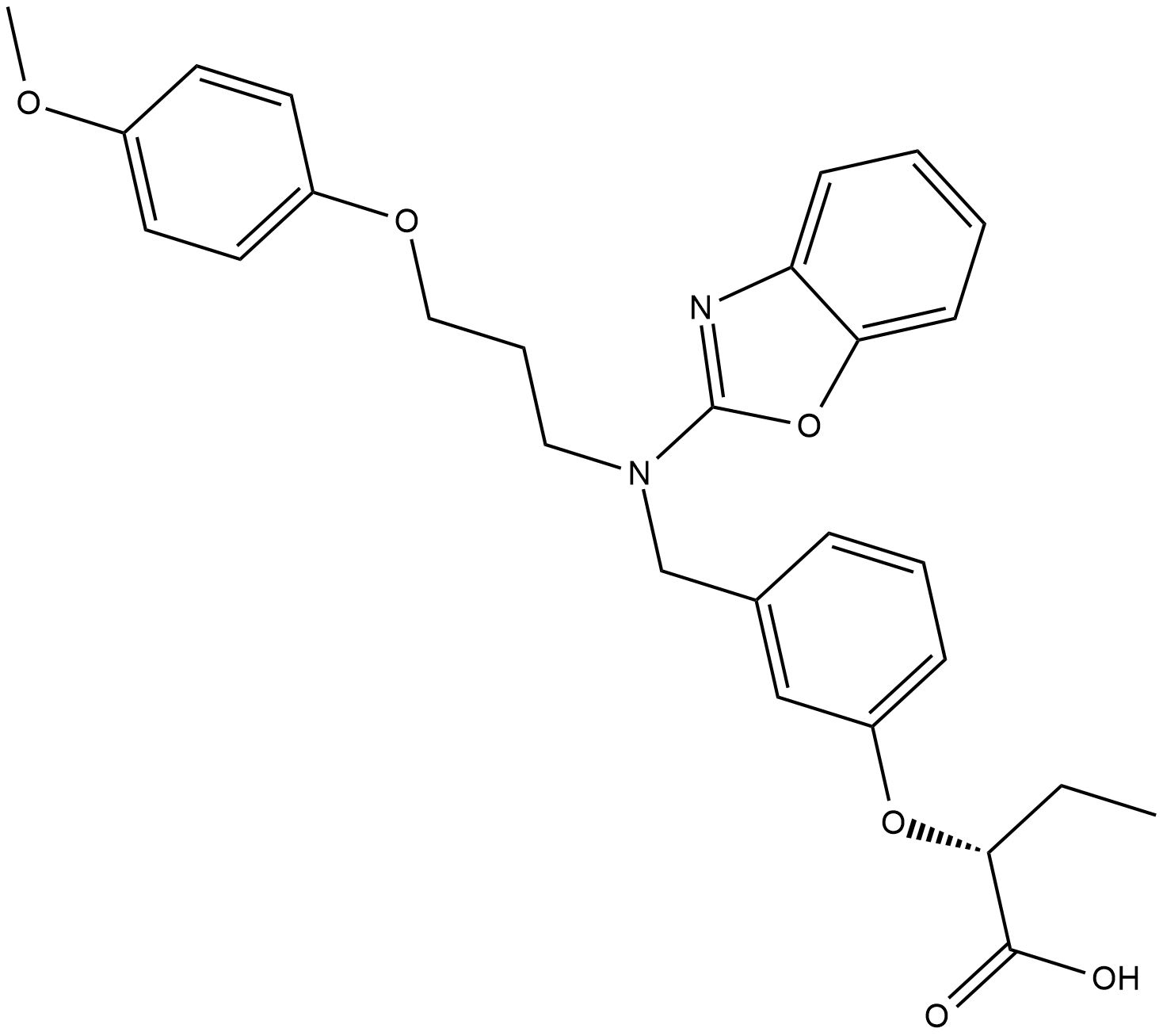 Pemafibrate  Chemical Structure