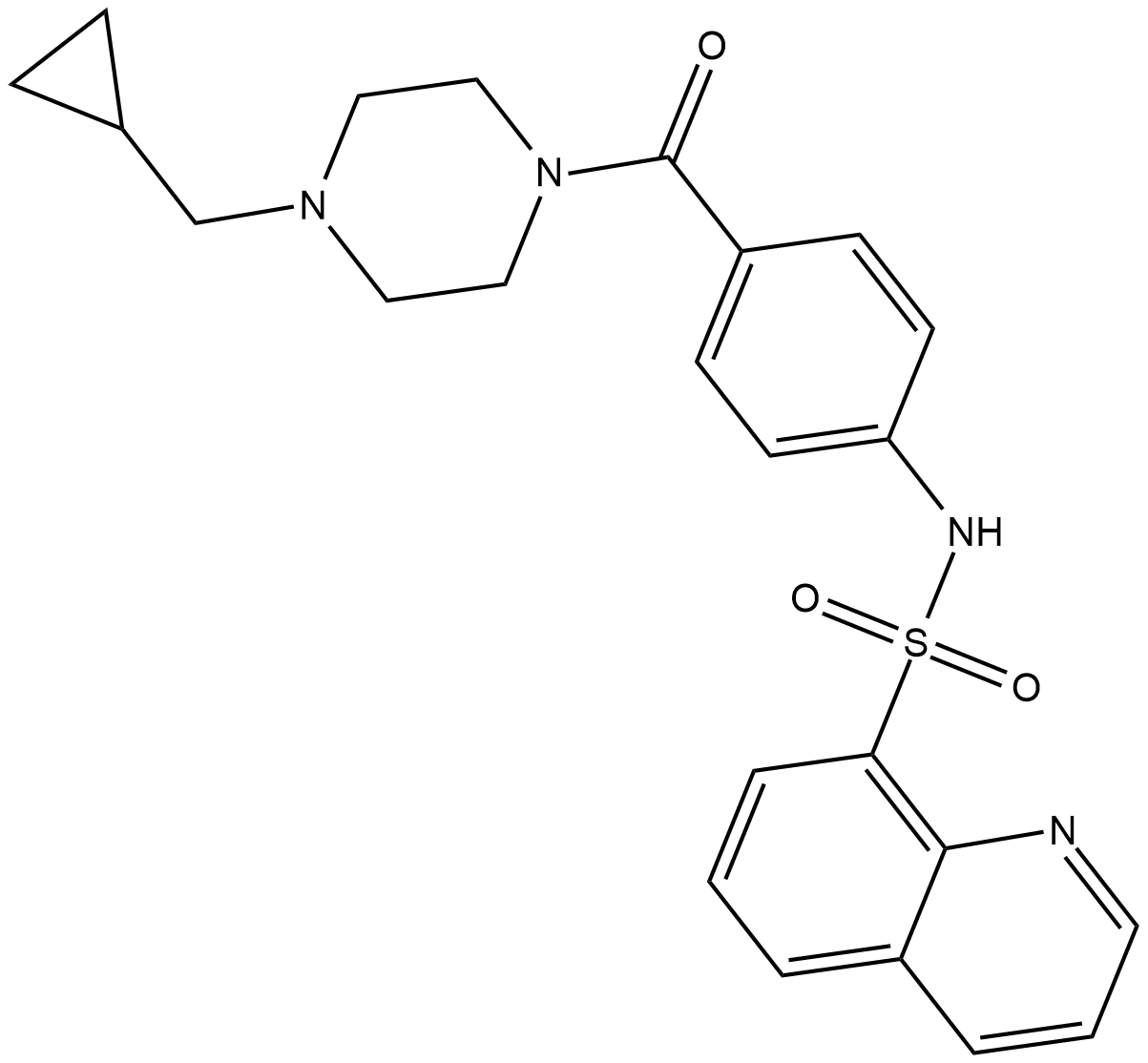 Mitapivat  Chemical Structure