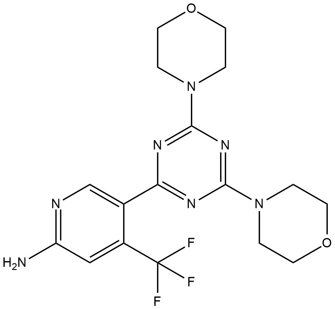 PQR309 化学構造