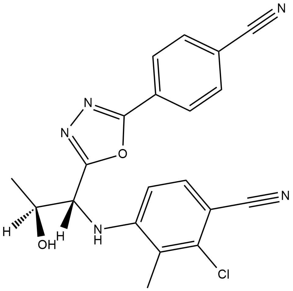 RAD140 化学構造