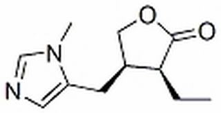 Pilocarpine Chemical Structure