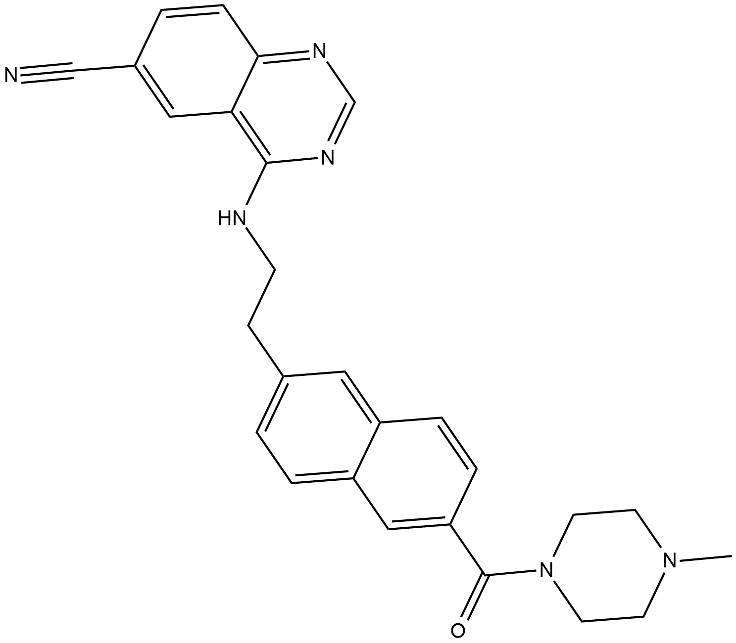 Senexin B 化学構造