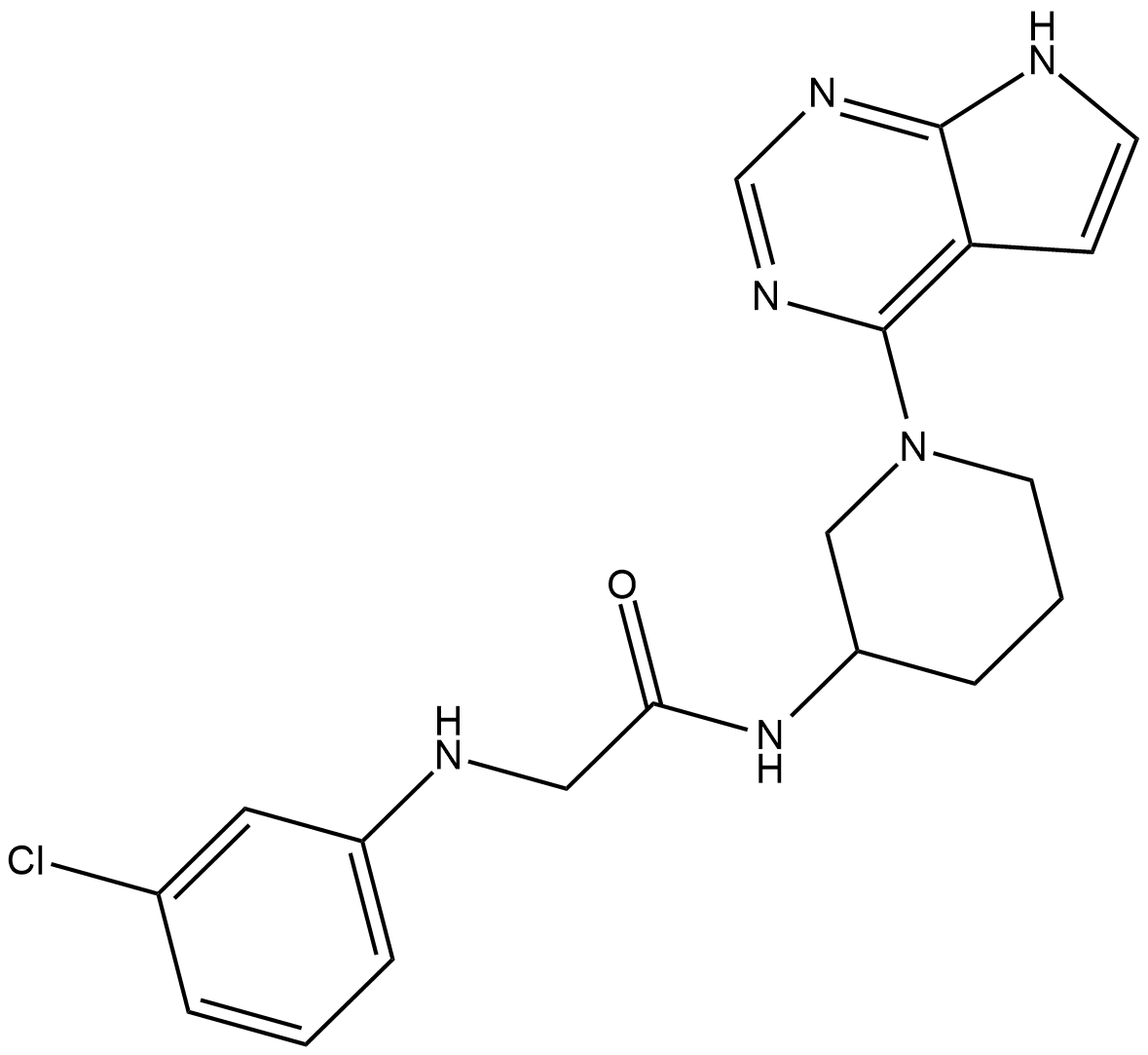 BTK IN-1  Chemical Structure