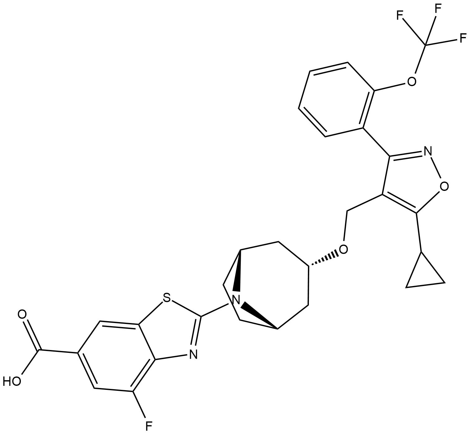 Tropifexor  Chemical Structure