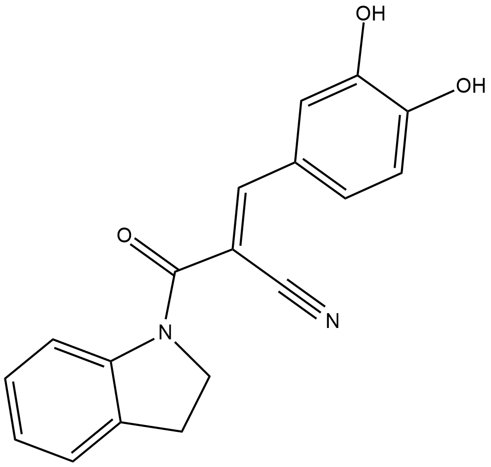 Tyrphostin AG 528  Chemical Structure