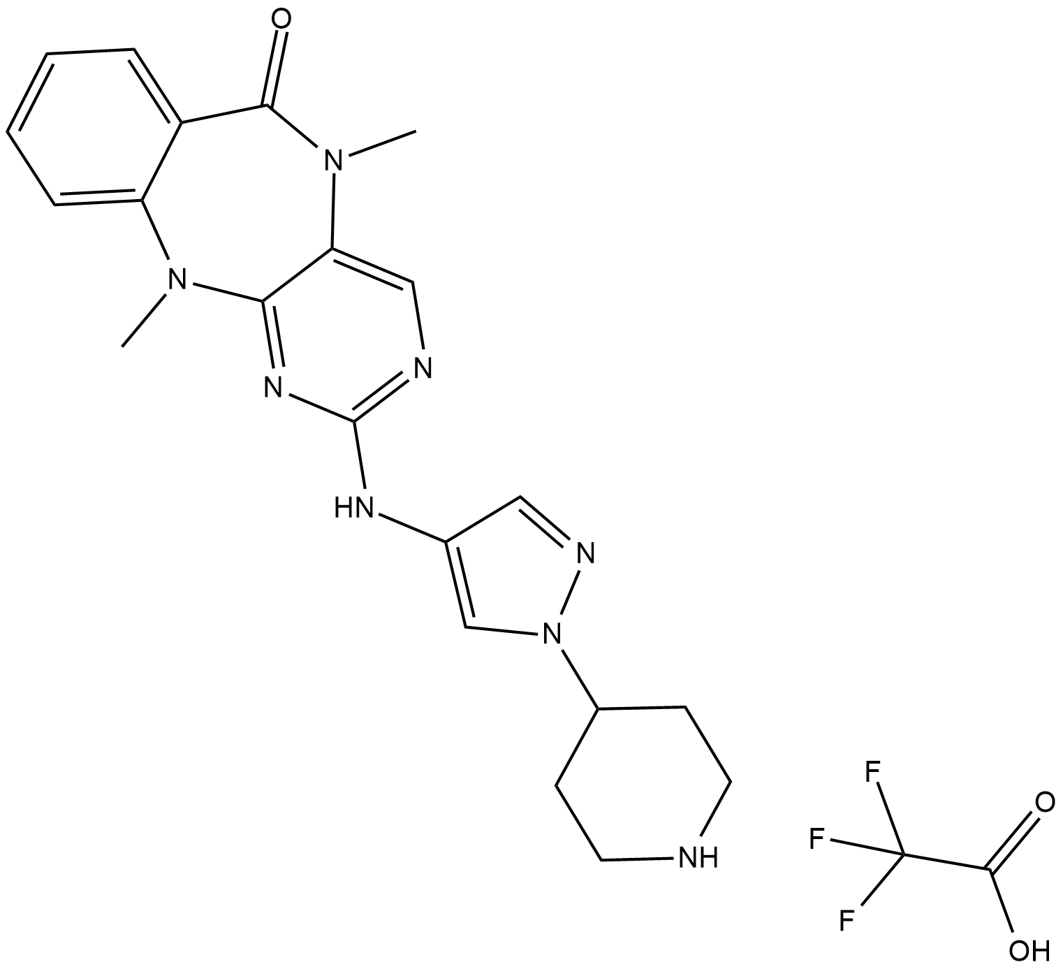 XMD-17-51 Trifluoroacetate التركيب الكيميائي