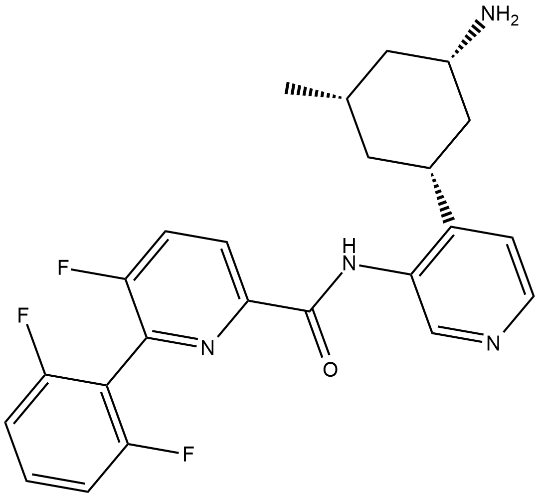 PIM447 Chemische Struktur