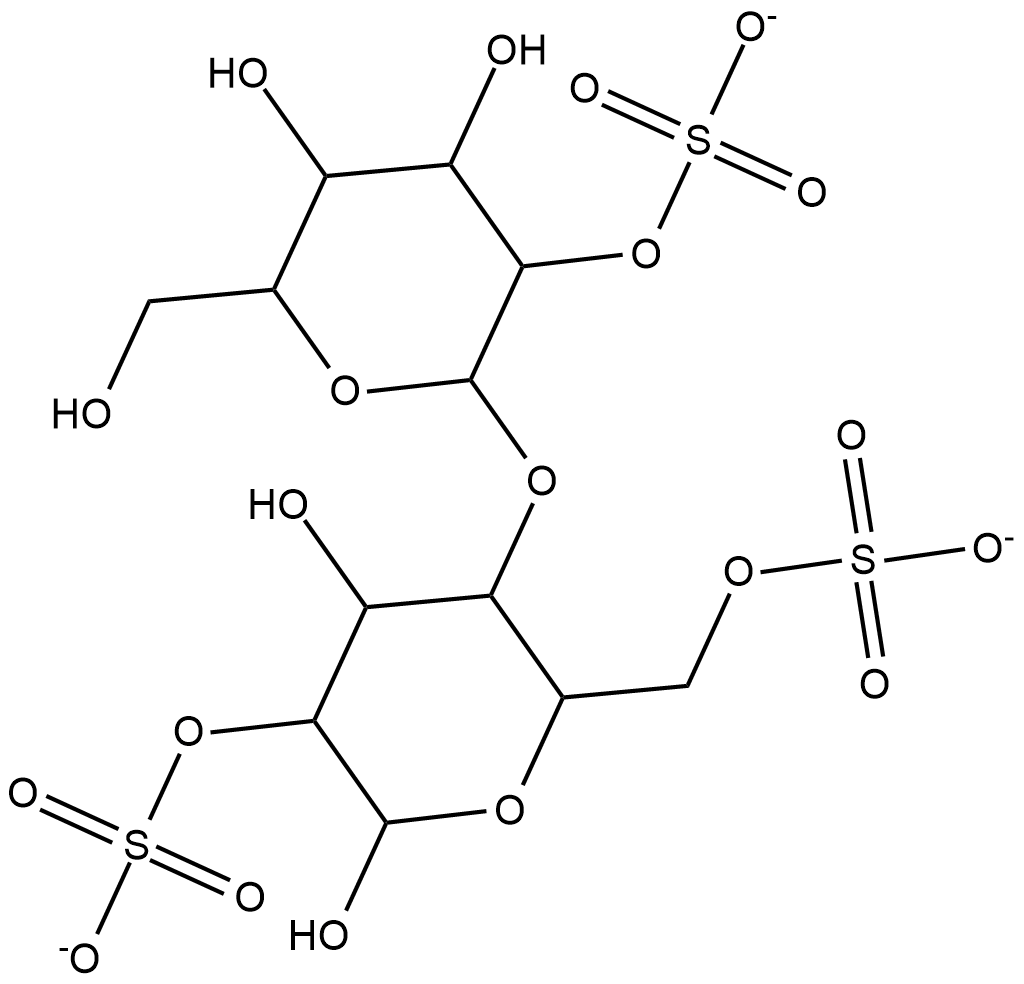 λ-Carrageenan Chemical Structure