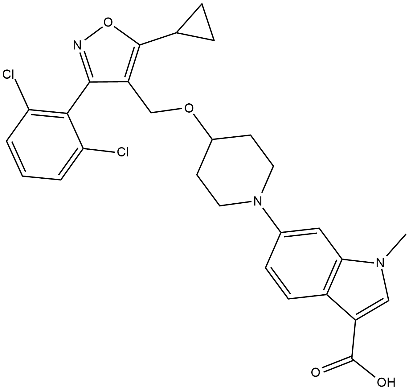 LY2562175 Chemische Struktur