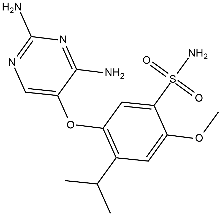 Gefapixant   Chemical Structure