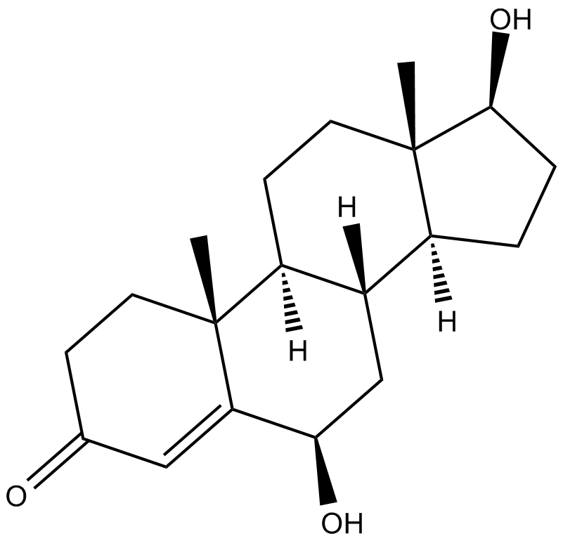 6β-hydroxy Testosterone Chemical Structure