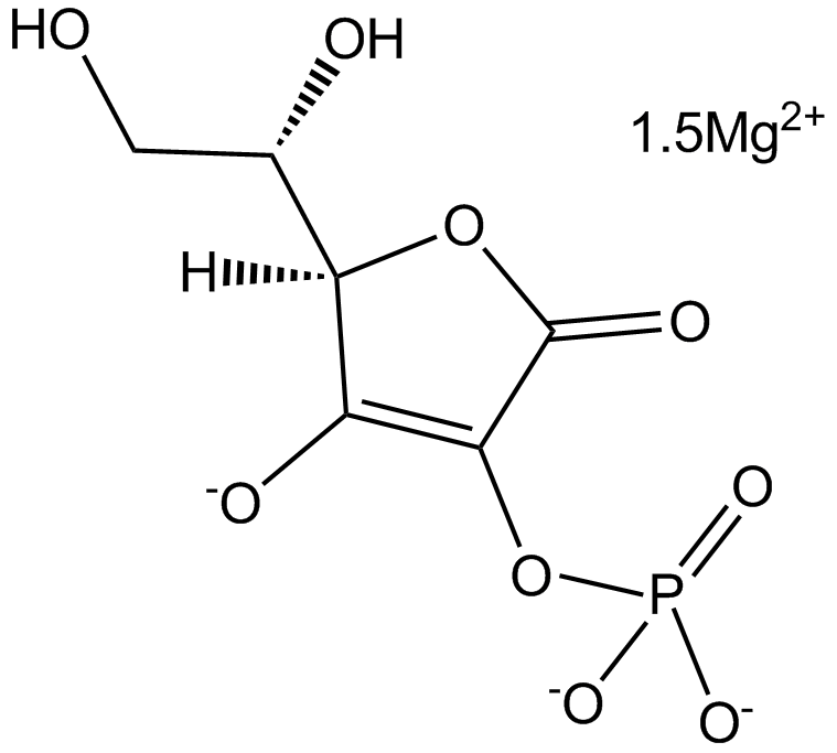 L-Ascorbic Acid 2-phosphate (magnesium salt) 化学構造