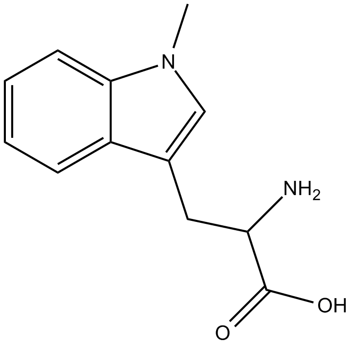 1-Methyl-L-tryptophan  التركيب الكيميائي