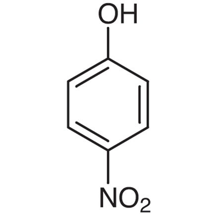 4-Nitrophenol Chemische Struktur