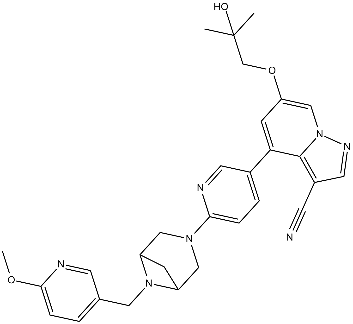 LOXO-292 化学構造