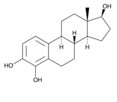 4-Hydroxyestradiol  التركيب الكيميائي