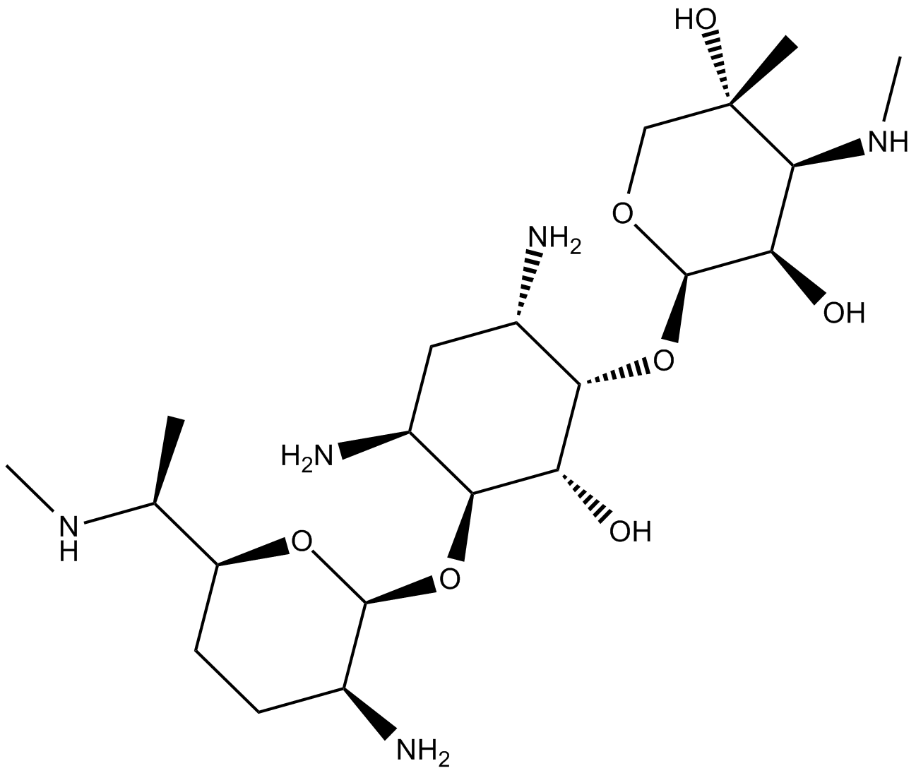 Gentamicin Chemische Struktur