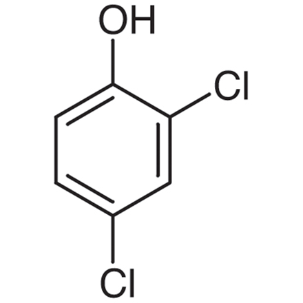 2,4-Dichlorophenol Chemical Structure