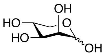 D-Lyxose Chemische Struktur