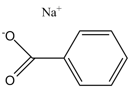Sodium benzoate Chemical Structure