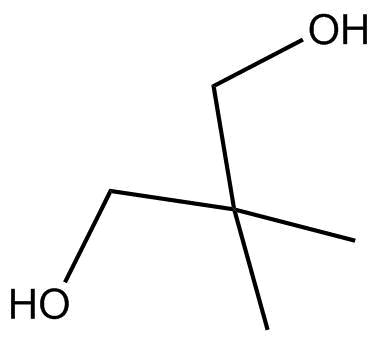 2,2-Dimethyl-1,3-propanediol  Chemical Structure