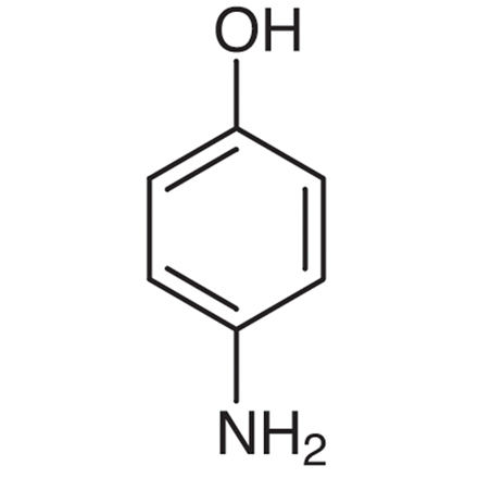 4-Aminophenol التركيب الكيميائي