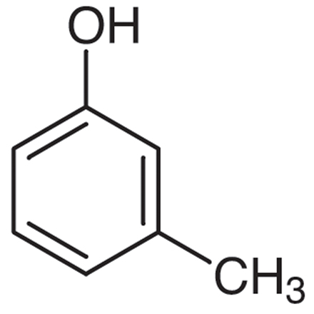 m-Cresol Chemische Struktur
